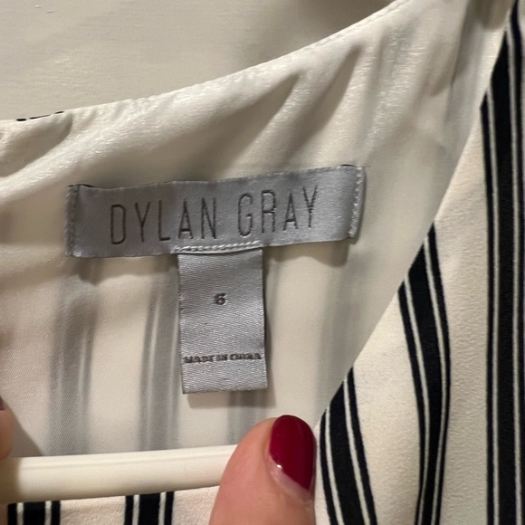 Dylan Gray Striped Dress / Size 6 / Like New! - Picture 3 of 3